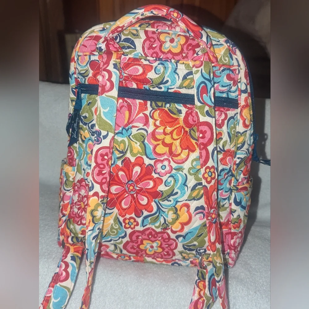 Vera Bradley Hope Garden backpack.